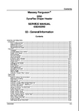 Massey Ferguson 9250 DynaFlex Draper Header Service Repair Manual