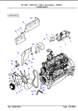 Massey Ferguson 7465 TRACTOR ( TIER 3 Sisu Engine ) Service Parts Catalogue Manual (Part Number : 3906311)