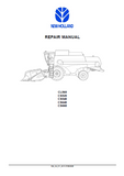 New Holland CL560 Combine Harvesters Service Repair Manual