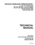 John Deere 30-Inch Hydraulic Tiller Service Repair Manual
