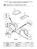 JCB TM200 Telescopic Wheeled Loader Parts Catalogue Manual (Serial Number: 00633844-00634999)
