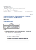 Caterpillar Cat 450F BACKHOE LOADER (Prefix HJR) Service Repair Manual (HJR00001 and up)