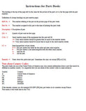 Kubota B1550HST-D Tractor Parts Catalogue Manual