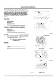 HITACHI ZAXIS 330LC, 370 EXCAVATOR Operator manual SN:030645 and up