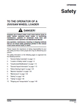 Daewoo Doosan DL200TC Wheel Loader Operator and Maintenance manual
