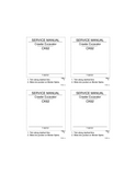 CASE CK62 Crawler Excavator Service Repair Manual