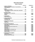 CASE CK62 Crawler Excavator Service Repair Manual