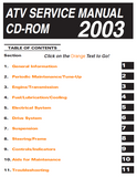 2003 Arctic Cat 500 4x4 Automatic TBX ATV Service Repair Manual