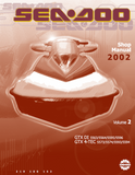 2002 Sea-Doo RX Service Repair Manual