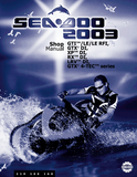 2003 Sea-Doo GTX DI International 6118 Service Repair Manual
