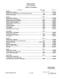 CASE 9030 Excavator Service Repair Manual