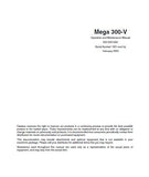 Daewoo Doosan Mega 300-V Wheel Loader Operator and Maintenance manual (Serial Number 1001 and Up)