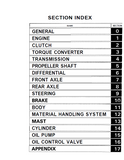 Toyota 42-6FG20 Forklift Service Repair Manual