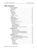 Toyota 6TB50 Pallet Truck Service Repair Manual SN:10011 and up