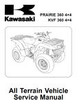 2008 Kawasaki KVF360B6 Prairie Service Repair Manual