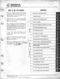 1983 Honda ATC185S 3 Wheel Service Repair Manual