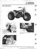 1981 Honda ATC200 3 Wheel Service Repair Manual