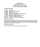 CASE 1088 Crawler Excavator Service Repair Manual