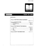 Hitachi EX100WD Hydraulic Excavator Service Repair Manual