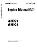 HITACHI 6HK1 ENGINE Service Repair Manual