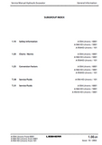 Liebherr A944HD Litronic Hydraulic Excavator Service Repair Manual SN：5001 and up