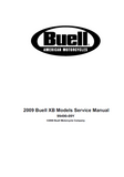 2009 Buell Ulysses Police XB12XP Service Repair Manual