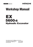 HITACHI EX5600-6BH EXCAVATOR Service Repair Manual