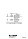 2007 Kawasaki Ninja 650R EX650B7F Service Repair Manual