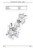 Massey Ferguson MF 254 TRACTOR, |-> 22210641 Parts Catalogue Manual