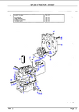 Massey Ferguson MF 234 S TRACTOR Parts Catalogue Manual