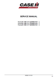CASE IH FARMALL 50B CVT Compact Tractor Service Repair Manual (PIN ZCME21001 and above)