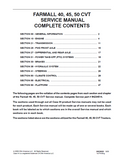 CASE IH FARMALL 50 CVT Tractor Service Repair Manual