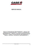 CASE IH Magnum 310 Rowtrac Powershift Transmission (PST) Tier 4B Tractor Service Repair Manual (PIN ZERF08100 and above)