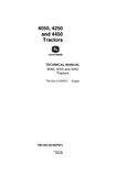 JOHN DEERE 4450 TRACTOR Service Repair Manual