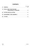 Komatsu WA200-5 Wheel Loader Service Repair Manual SN：65001 and up