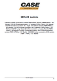 CASE CX210D Long Reach Crawler Excavator Service Repair Manual