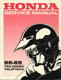 1986 Honda TRX200SX Fourtrax Service Repair Manual