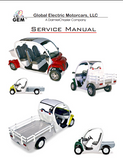 2004 GEM e825 2PN Electric Motorcars Service Repair Manual