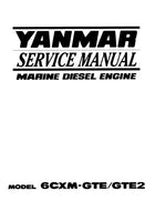 Yanmar 6CXM-GTE Marine Diesel Engine Service Repair Manual