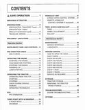 Kubota L3600 Tractor Operator manual