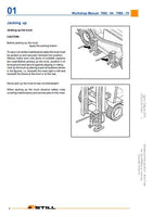 Still R70-30 Fork Truck Service Repair Manual