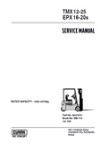 Clark EPX 16-20S Forklift Service Repair Manual