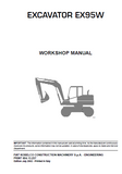 Fiat Kobelco EX95W Mini Wheel Excavator Service Repair Manual