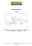 New Holland TC5080 Hillside Combine Harvesters Service Repair Manual