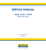 New Holland 9050L Grape Harvester Service Repair Manual