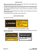 Bobcat 2000 Hydraulic Pump Component Service Repair Manual SN: All