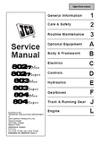 JCB 802.7super MINI EXCAVATOR Service Repair Manual SN（747211 Onwards）