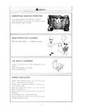 Hitachi UH181 Excavator operator’s manual Serial No. 0802 and up