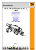 JCB 514-56 Telescopic Handler Service Repair Manual