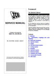 JCB 8026 CTS, JCB 30PLUS Compact Excavator Service Repair Manual